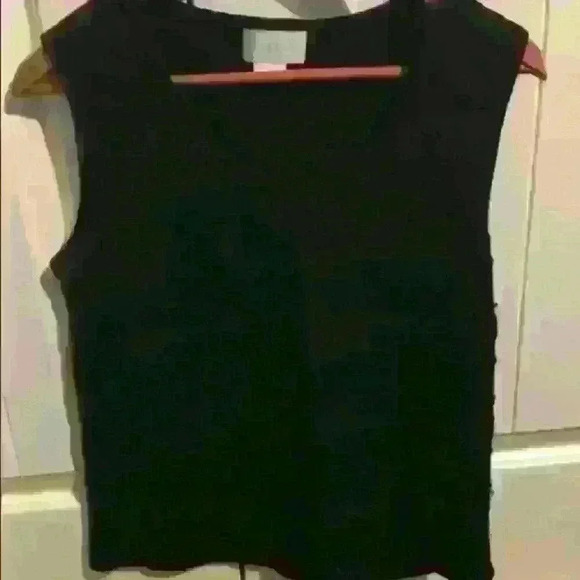 Black Debra DeRoo Tank Top - Picture 1 of 4